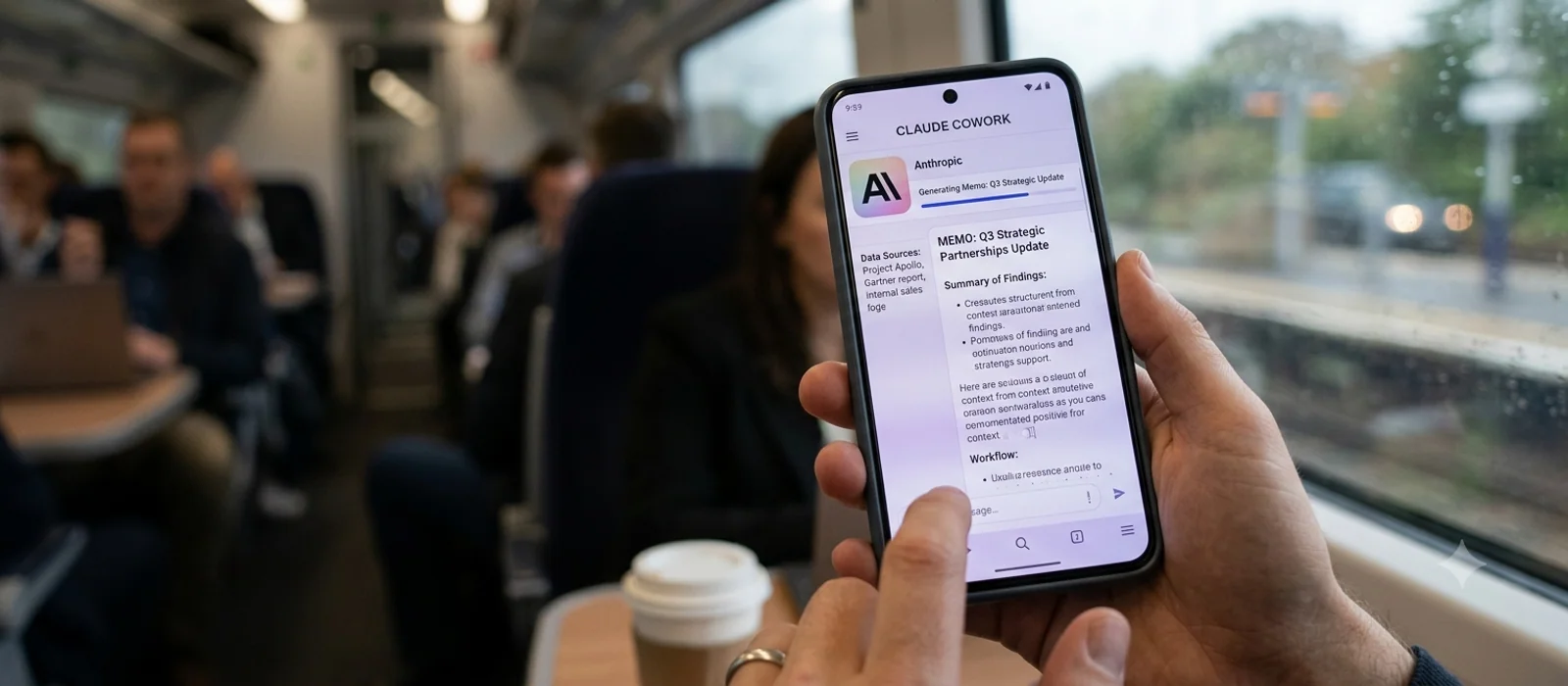 L'IA passe de chatbot à collègue qui livre : ChatGPT Work et Claude Cowork débarquent sur ton téléphone