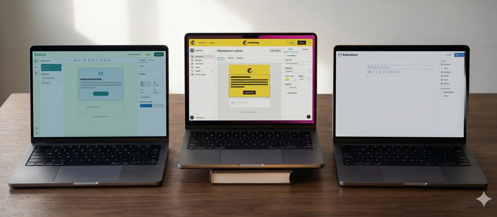 Brevo vs Mailchimp vs Buttondown : choisir son outil email en solo