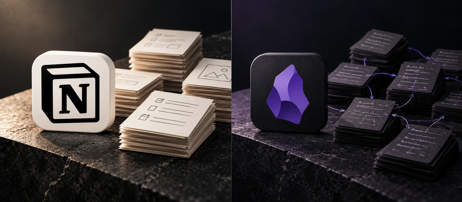 Notion ou Obsidian : lequel choisir pour organiser son activité de freelance ?