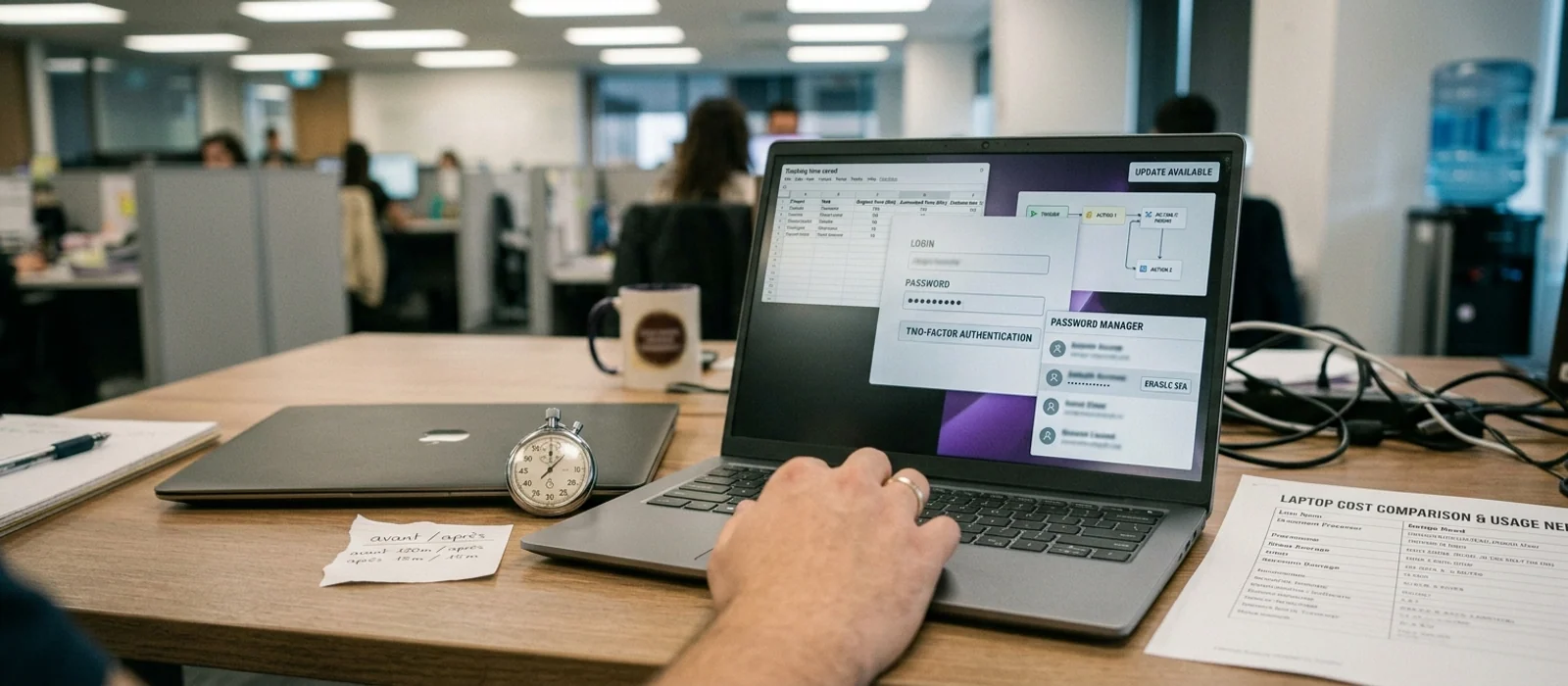 Mesurer le temps réellement gagné par une automatisation (avant d'en monter une autre)